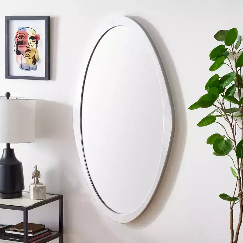 Rectangular Wall Mirror, 25 x 47 Inch, Modern Decorative Mirror for Living Room, Bedroom, Entryway
