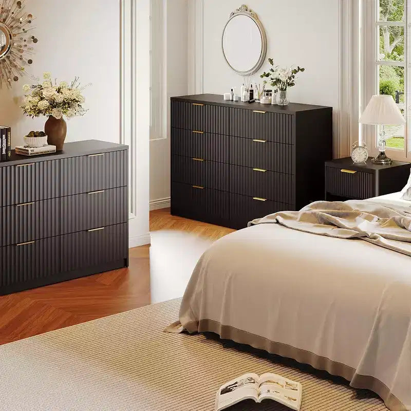 Upholstered Platform Bed Frame with Wingback Headboard, Queen Size, Gray