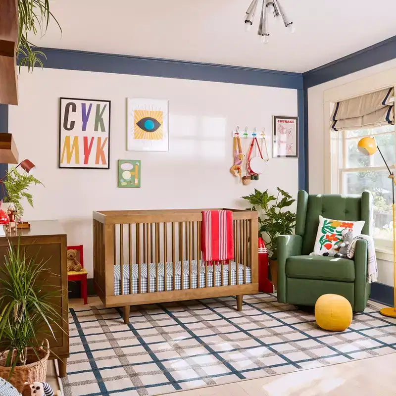 Marley 3-in-1 Convertible Crib, Grows with Your Child from Nursery to Toddler