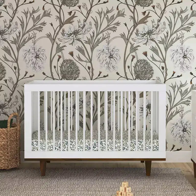 Marley 3-in-1 Convertible Crib, Grows with Your Child from Nursery to Toddler