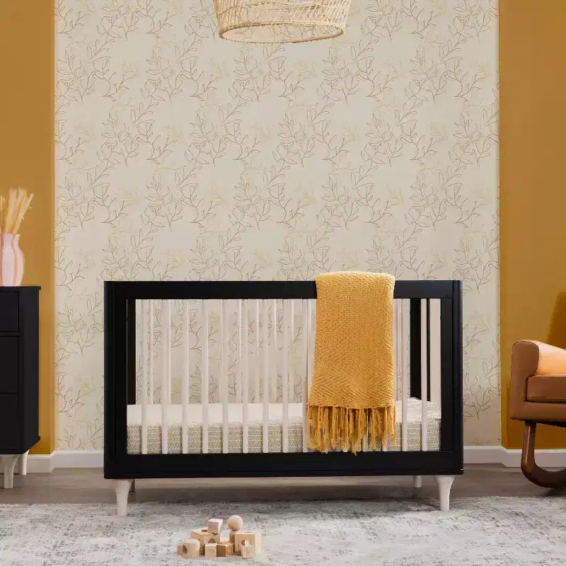 Lolly 3-in-1 Convertible Crib with Toddler Bed Conversion Kit