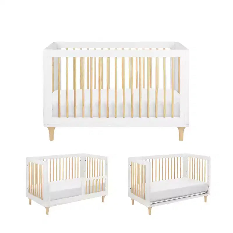 Lolly 3-in-1 Convertible Crib with Toddler Bed Conversion Kit